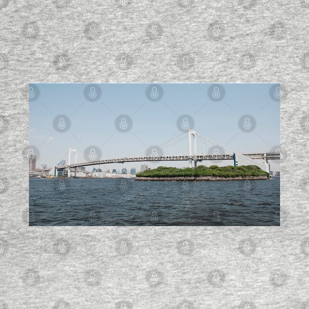 Tokyo Bridge With Island by jojobob